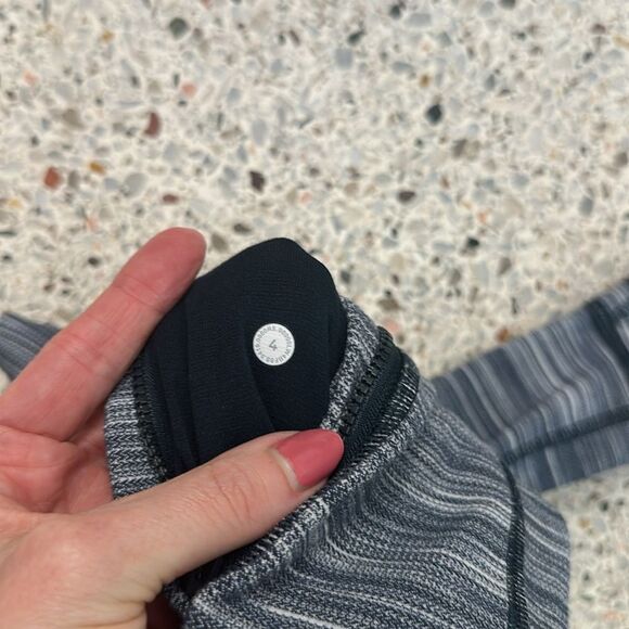 Lululemon Hooded Define Jacket nulu navy blue mini space dye herrringbone 4 - Picture 4 of 6